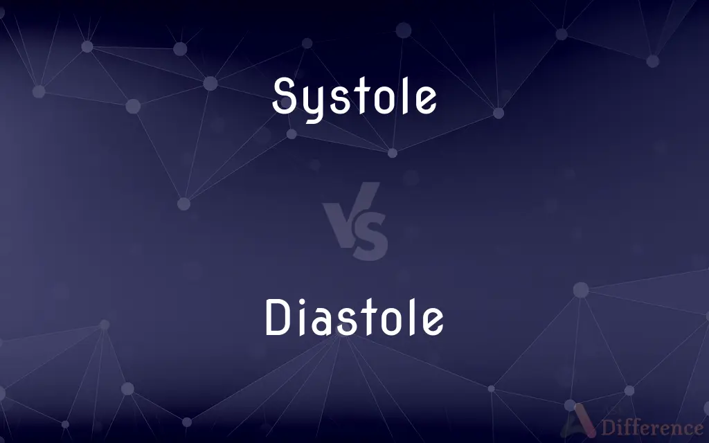 Systole vs. Diastole — What's the Difference?