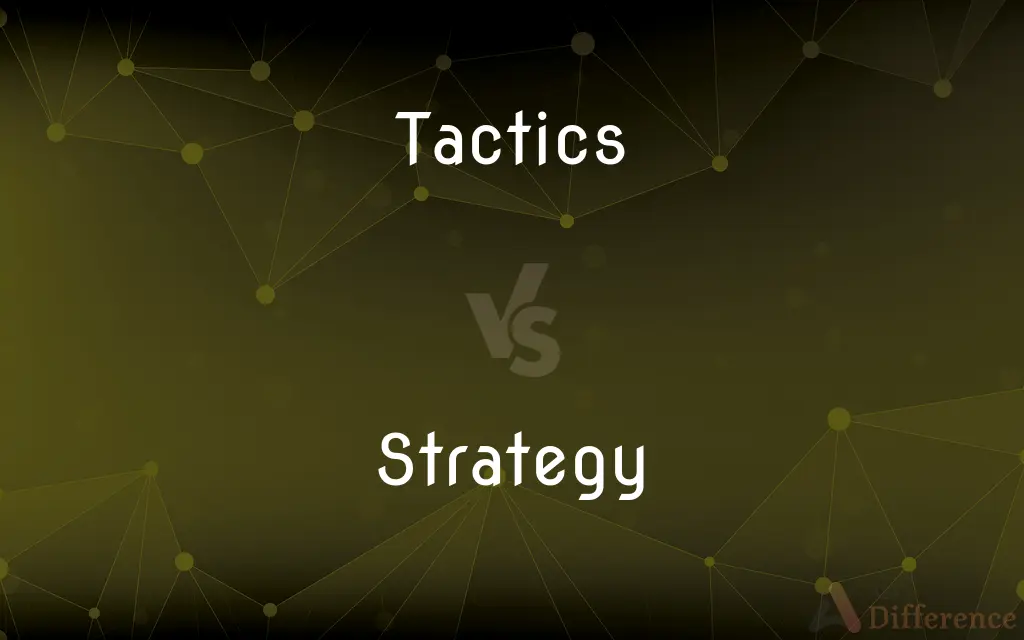 Tactics vs. Strategy — What's the Difference?
