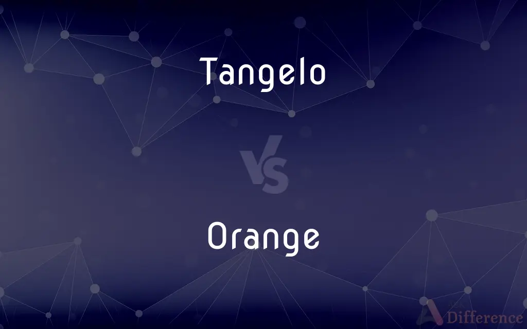 Tangelo vs. Orange — What's the Difference?