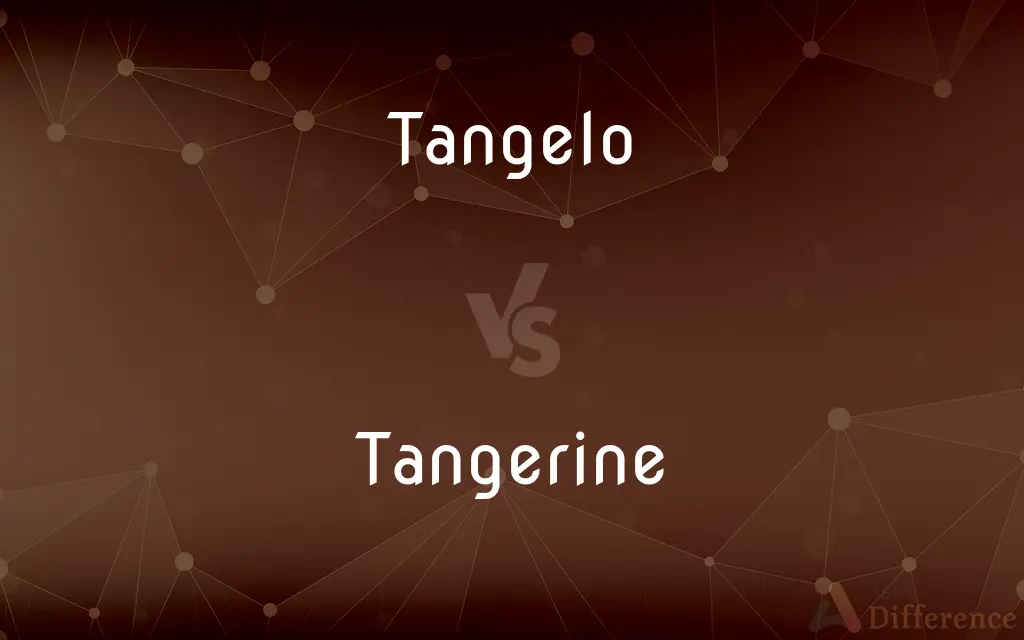 Tangelo vs. Tangerine — What's the Difference?