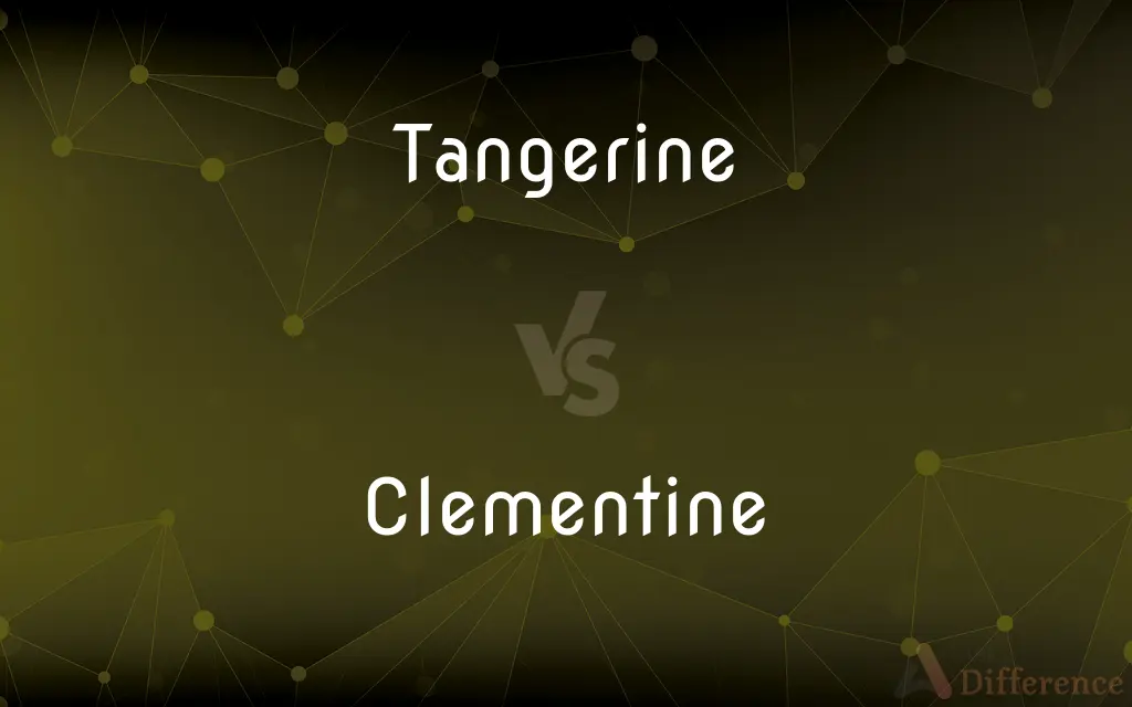 Tangerine vs. Clementine — What's the Difference?