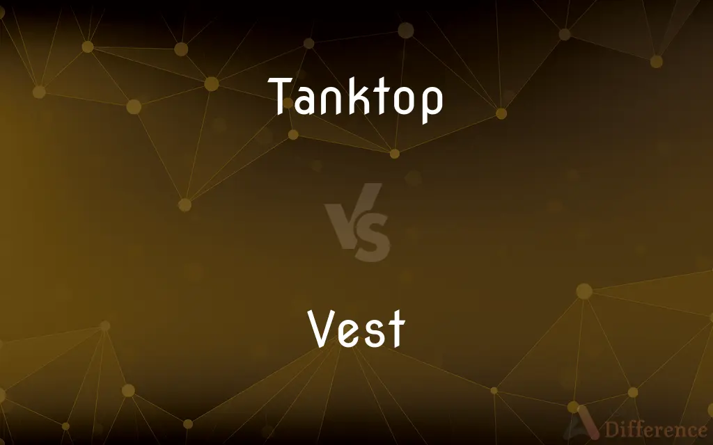 Tanktop vs. Vest — What's the Difference?
