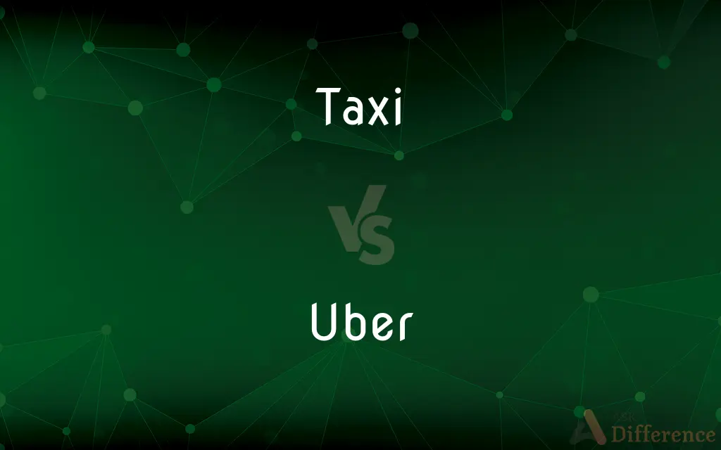 Taxi vs. Uber — What's the Difference?
