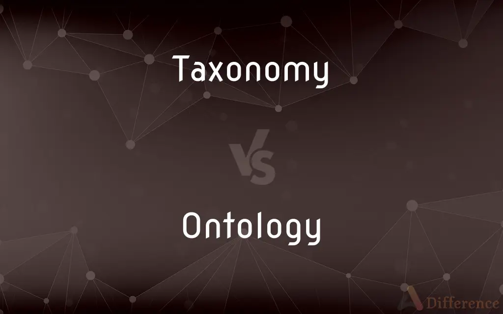 Taxonomy vs. Ontology — What's the Difference?