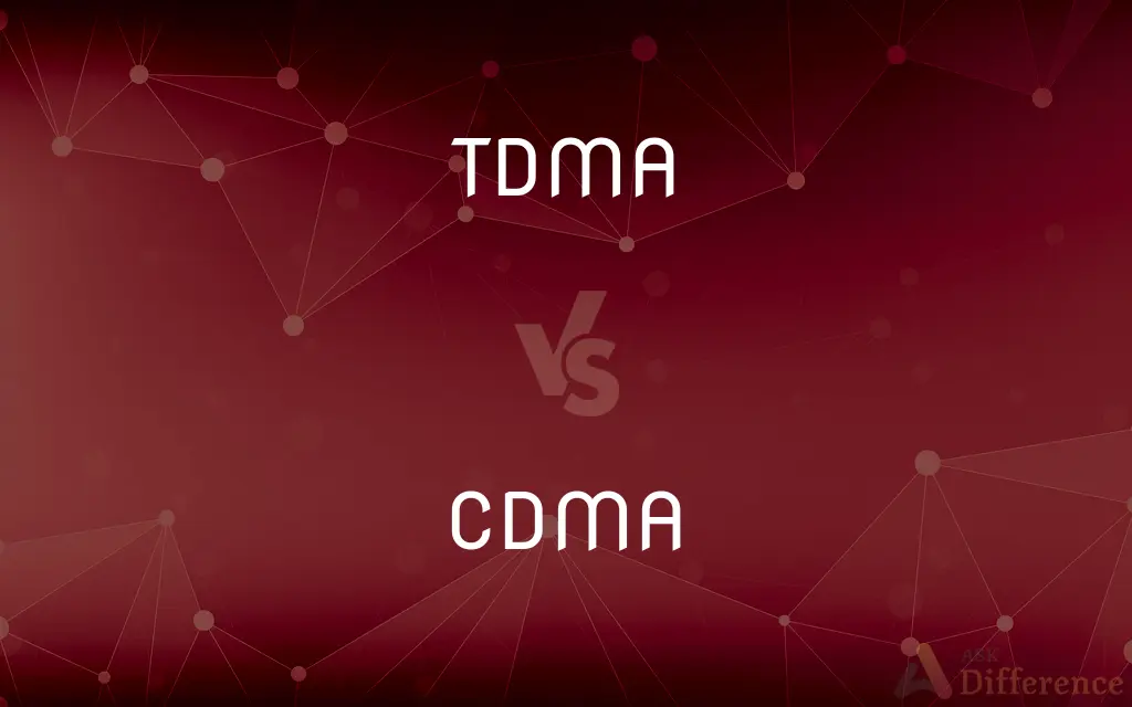 TDMA vs. CDMA — What's the Difference?