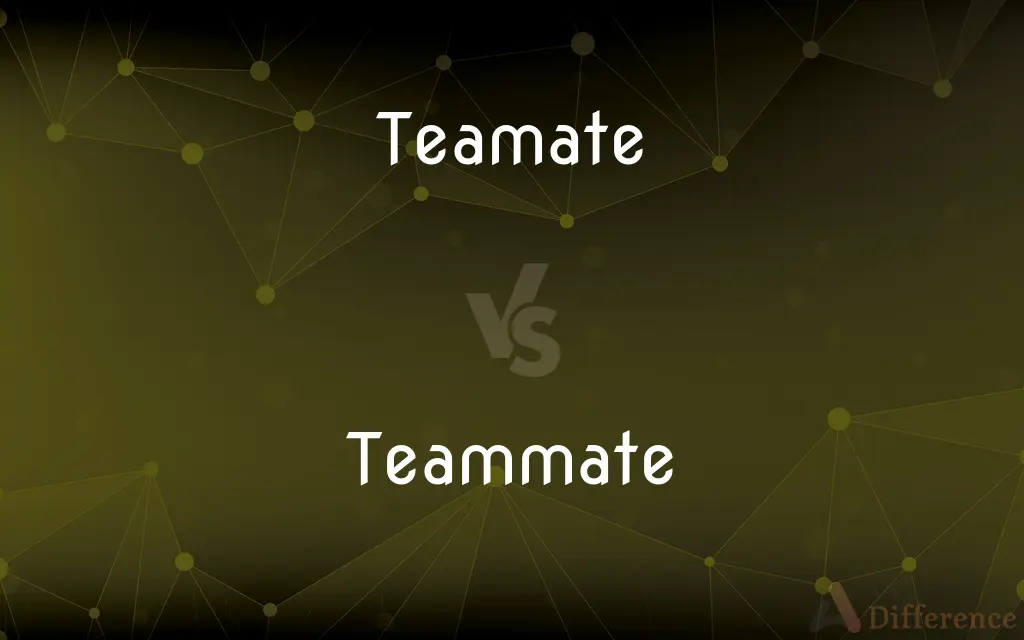 Teamate vs. Teammate — Which is Correct Spelling?