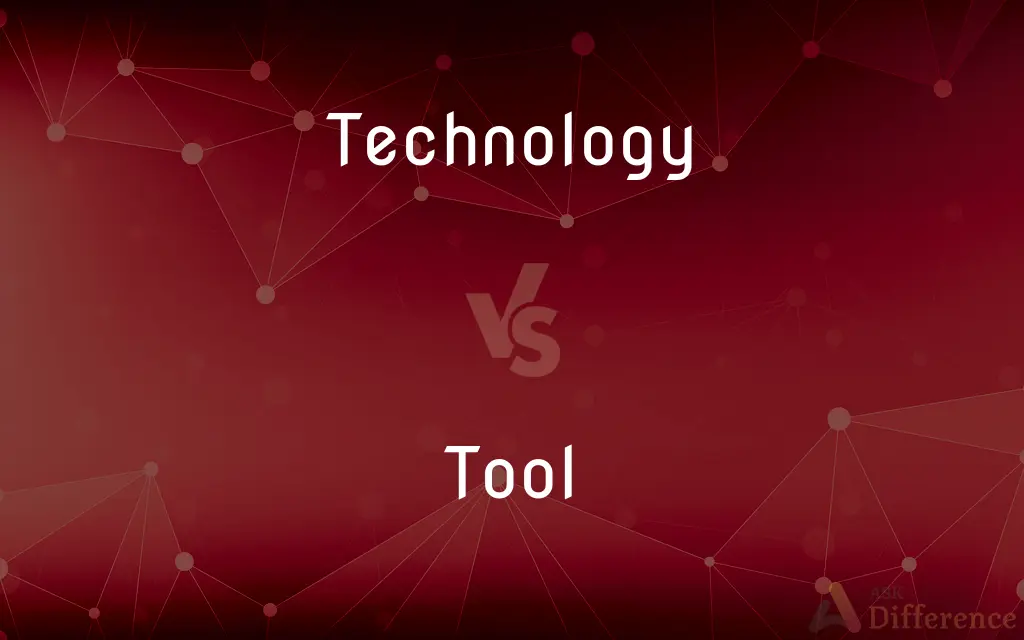 Technology vs. Tool — What's the Difference?