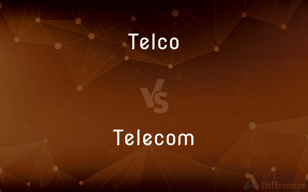 Telco vs. Telecom — What's the Difference?