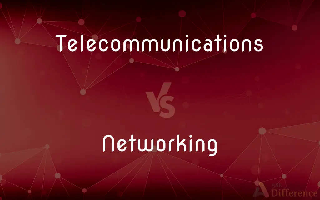 Telecommunications vs. Networking — What's the Difference?
