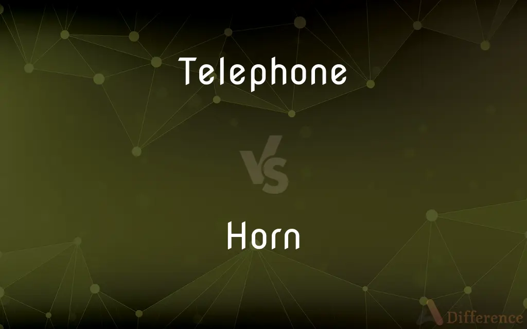 Telephone vs. Horn — What's the Difference?