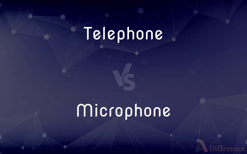Telephone vs. Microphone — What's the Difference?