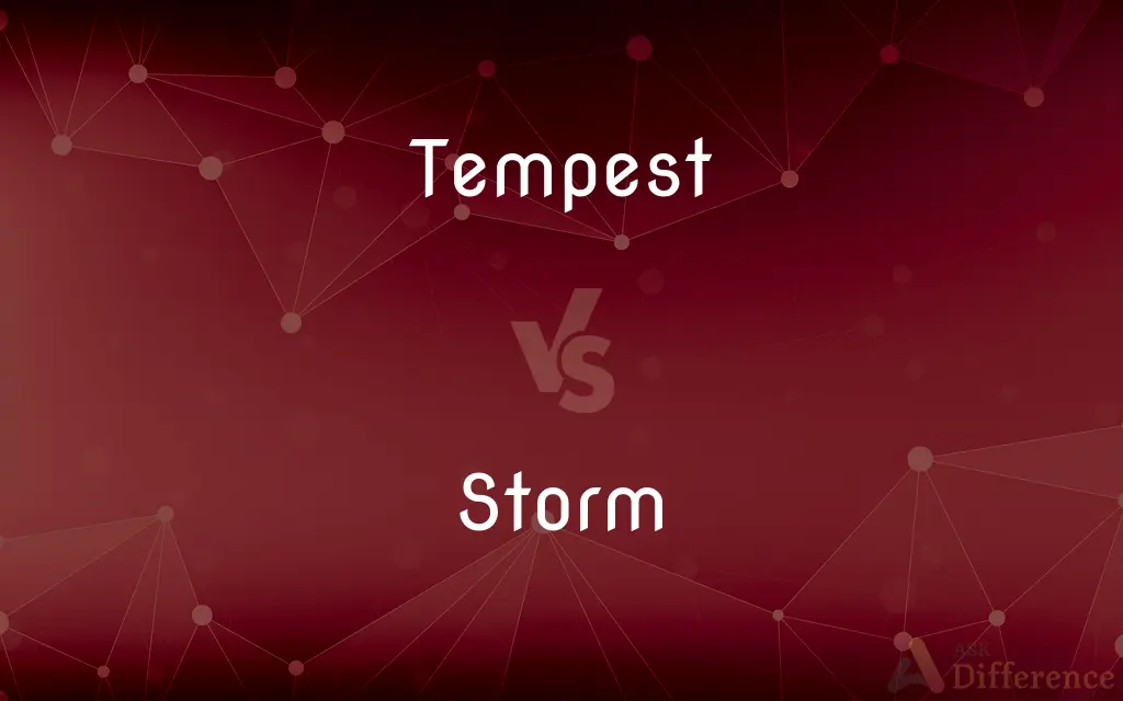Tempest vs. Storm — What's the Difference?