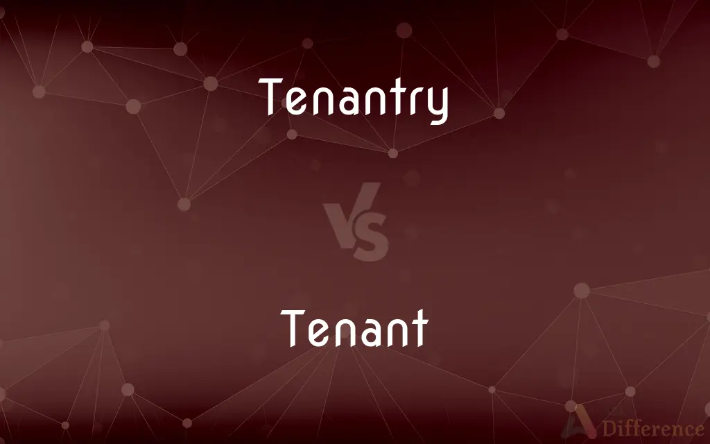 Tenantry vs. Tenant — What's the Difference?