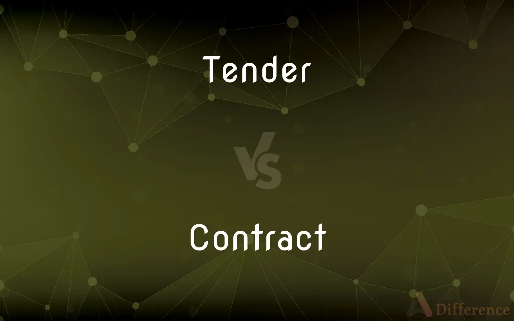 Tender vs. Contract — What's the Difference?