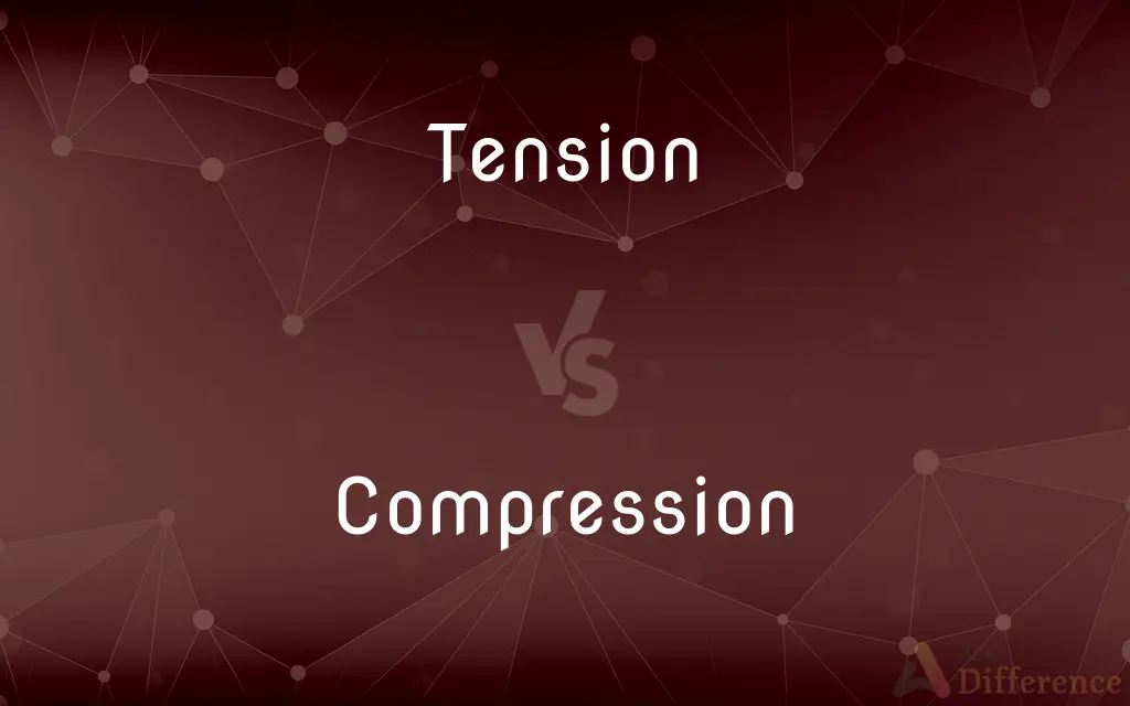 Tension vs. Compression — What's the Difference?