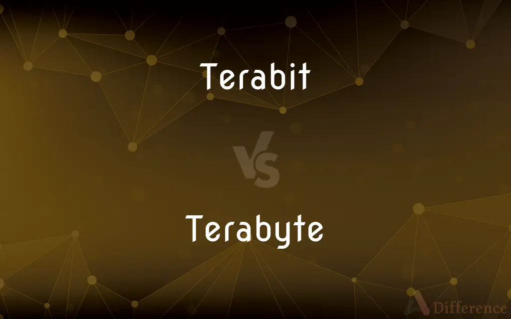 Terabit vs. Terabyte — What's the Difference?