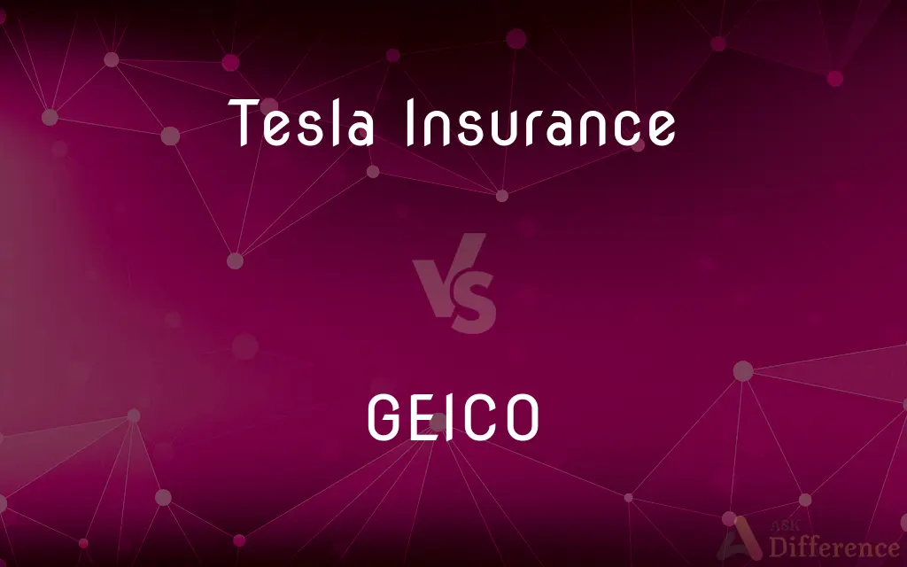 Tesla Insurance vs. GEICO — What's the Difference?
