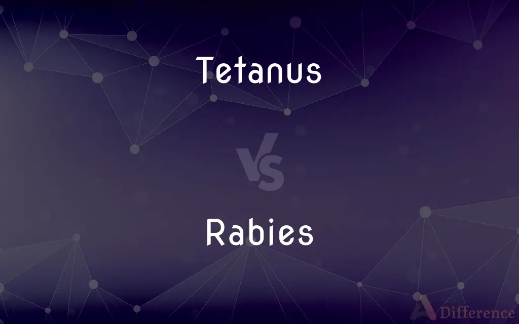 Tetanus vs. Rabies — What's the Difference?