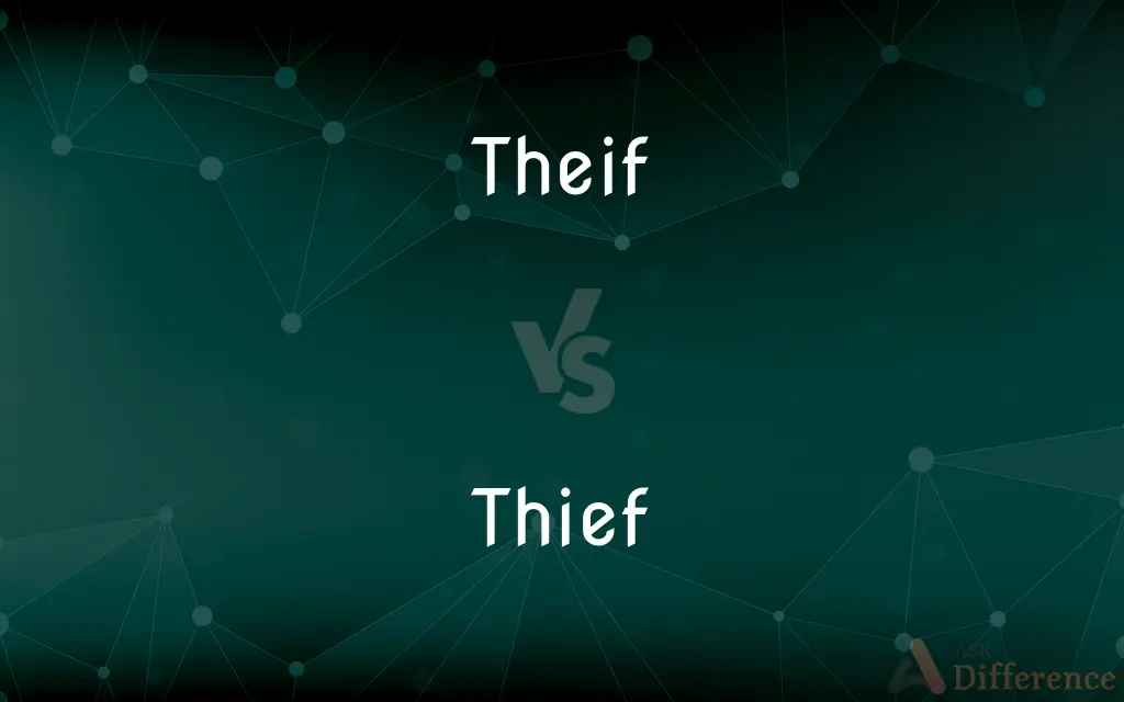 Theif vs. Thief — Which is Correct Spelling?