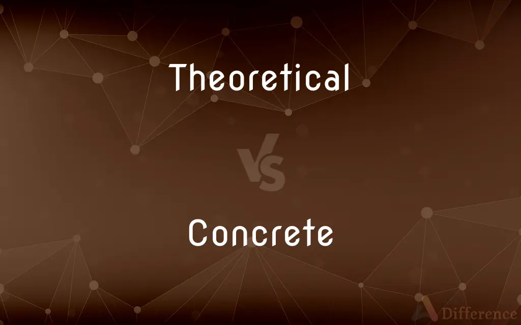 Theoretical vs. Concrete — What's the Difference?