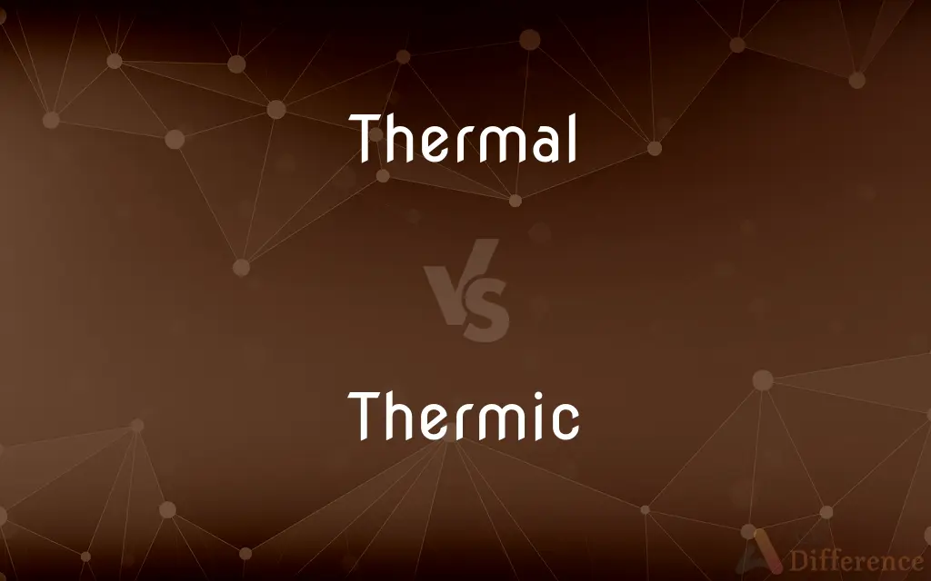 Thermal vs. Thermic — Which is Correct Spelling?