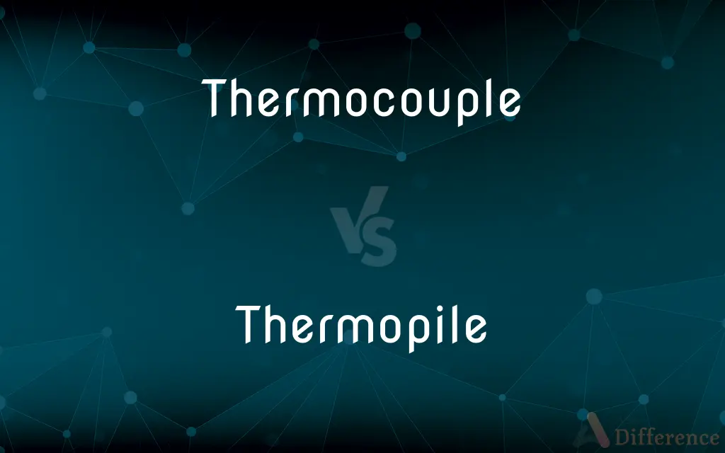 Thermocouple vs. Thermopile — What's the Difference?