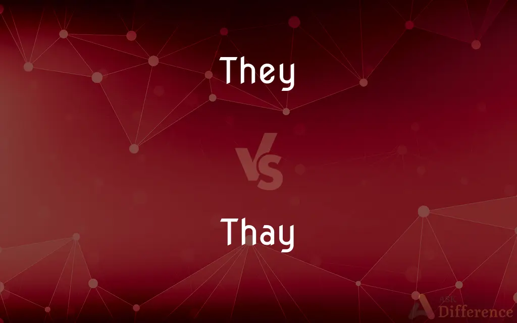 They vs. Thay — Which is Correct Spelling?