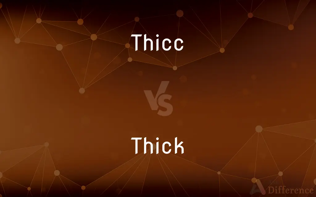 Thicc vs. Thick — Which is Correct Spelling?