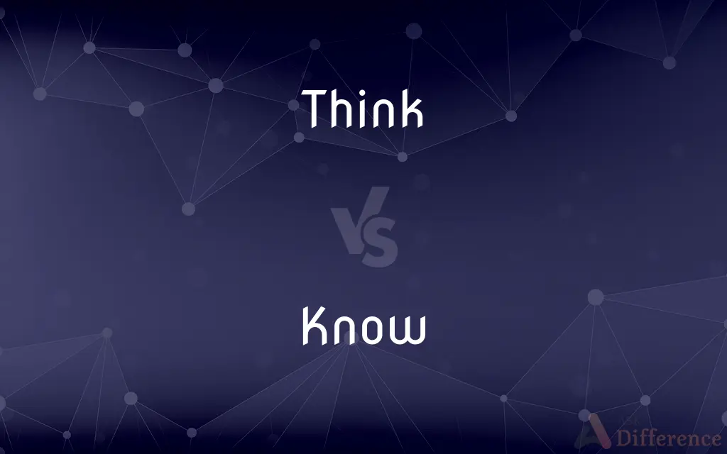 Think vs. Know — What's the Difference?