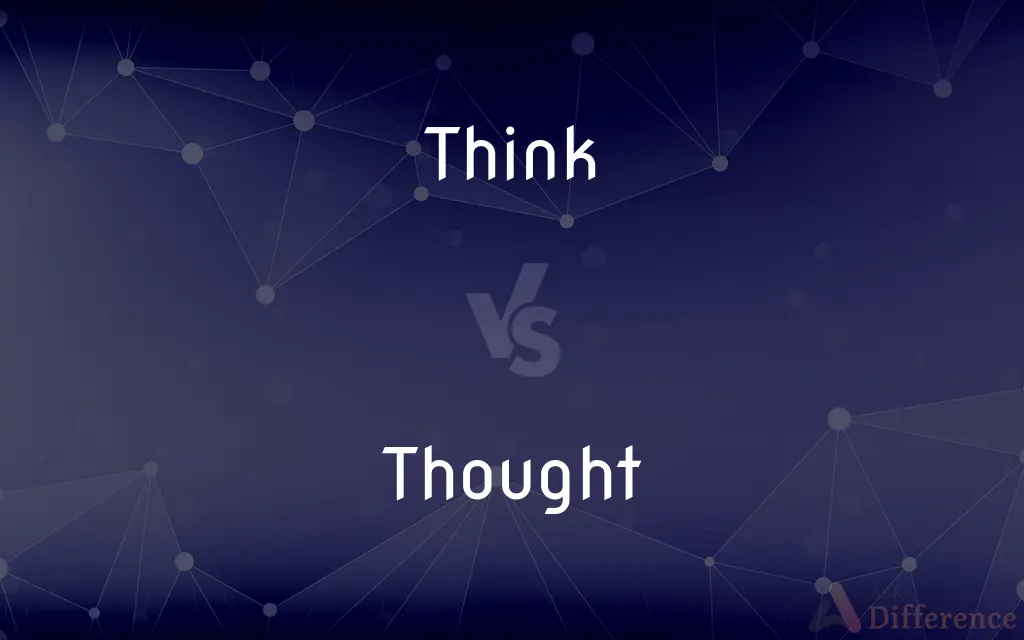 Think vs. Thought — What's the Difference?