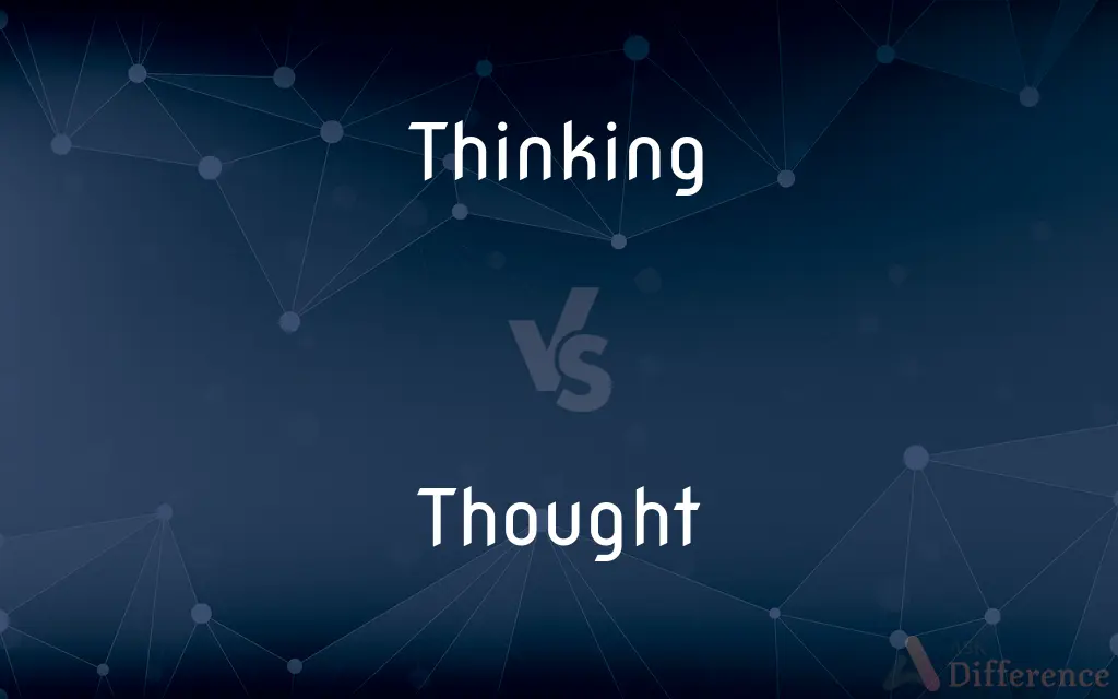 Thinking vs. Thought — What's the Difference?