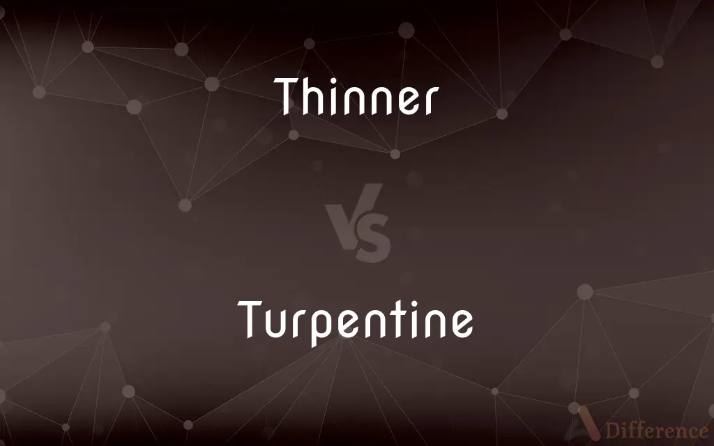 Thinner vs. Turpentine — What's the Difference?