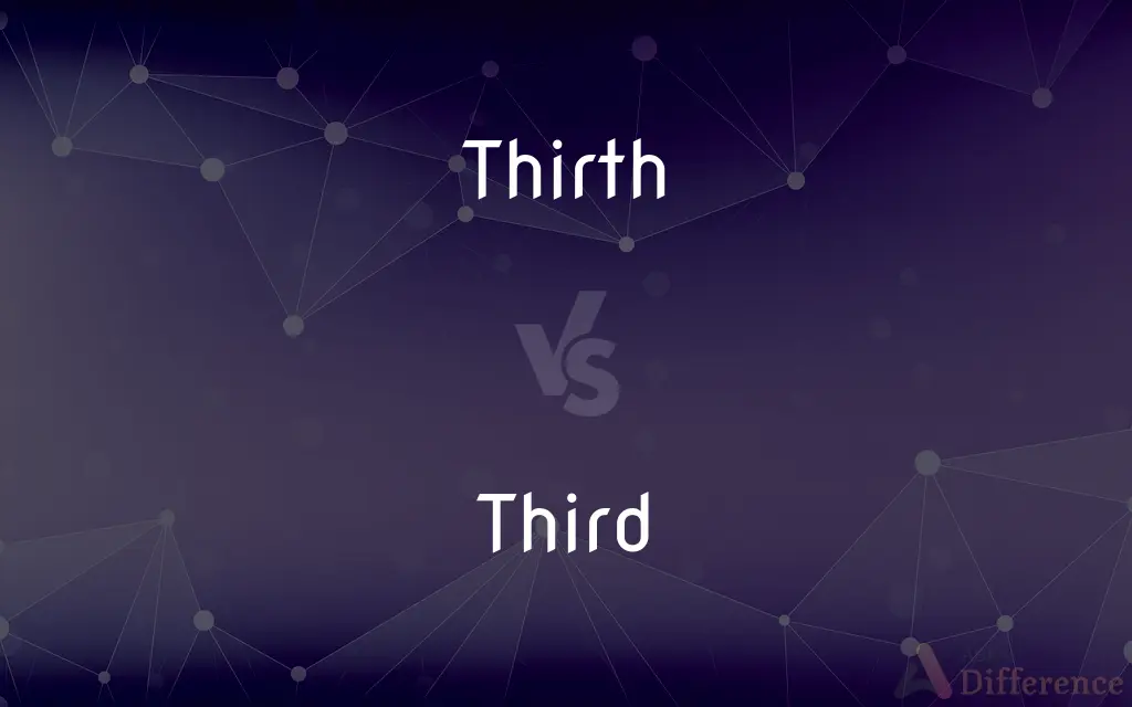 Thirth vs. Third — Which is Correct Spelling?