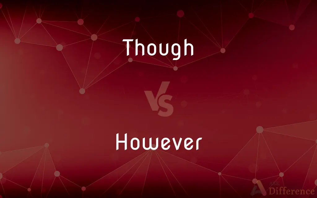 Though vs. However — What's the Difference?