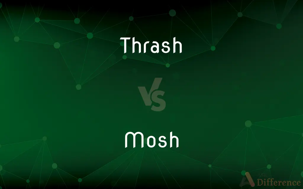 Thrash vs. Mosh — What's the Difference?