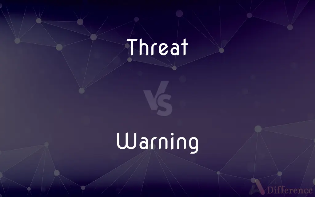 Threat vs. Warning — What's the Difference?