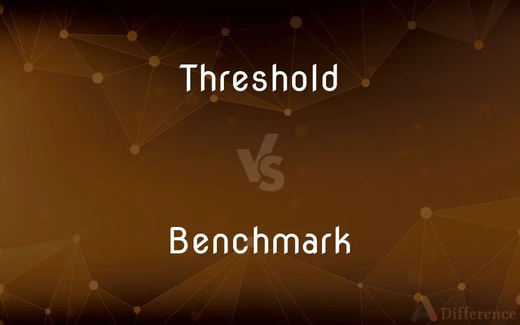 Threshold vs. Benchmark — What's the Difference?