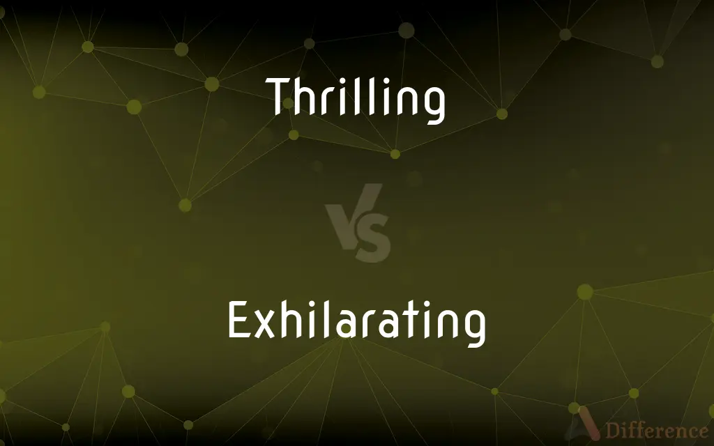 Thrilling vs. Exhilarating — What's the Difference?