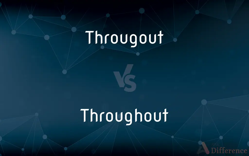 Througout vs. Throughout — Which is Correct Spelling?