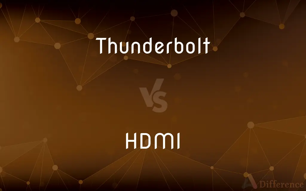 Thunderbolt vs. HDMI — What's the Difference?