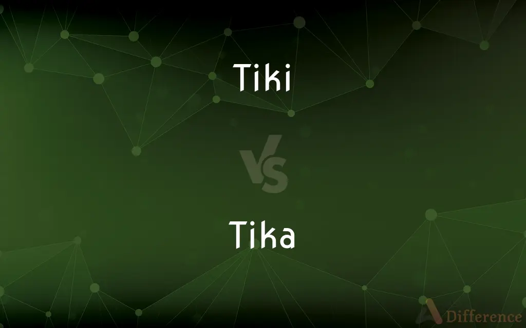 Tiki vs. Tika — What's the Difference?