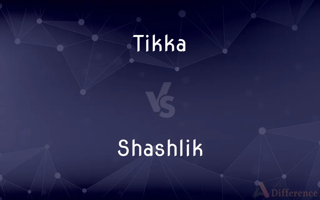 Tikka vs. Shashlik — What's the Difference?