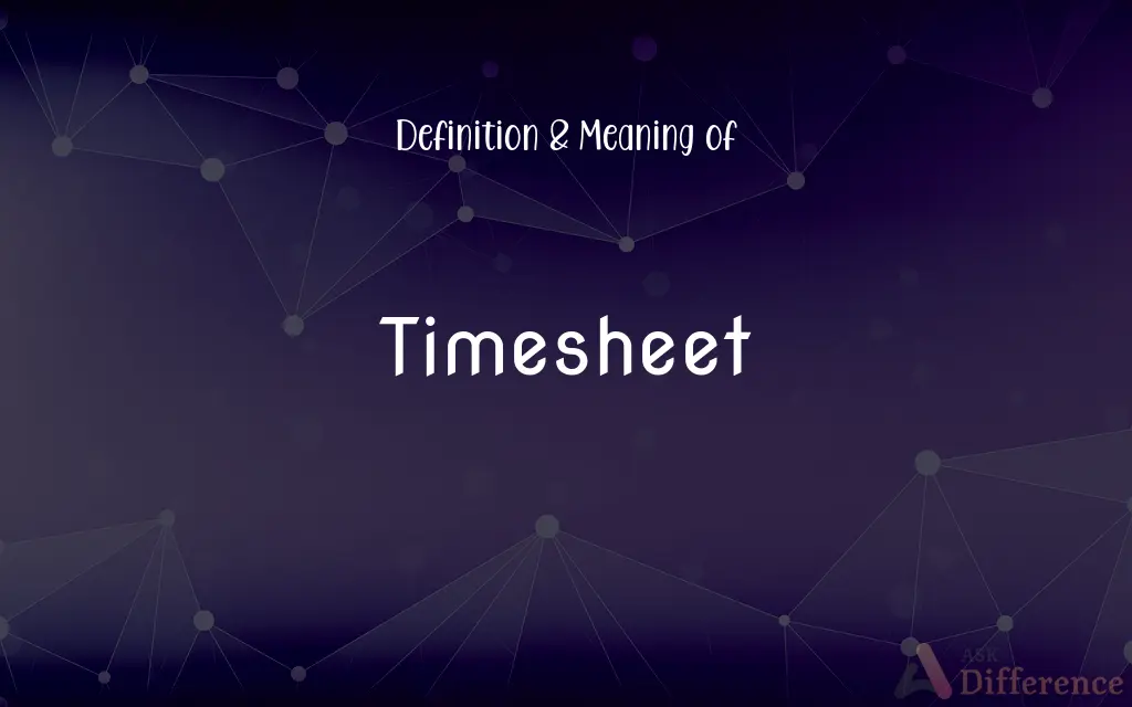 Timesheet