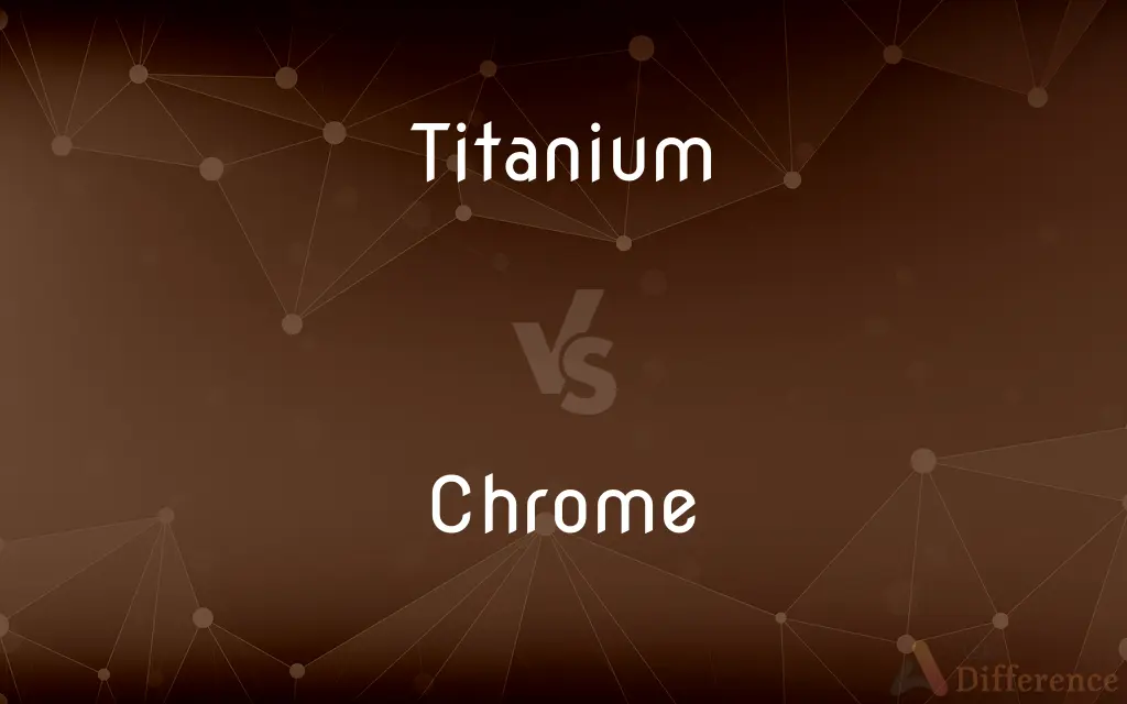 Titanium vs. Chrome — What's the Difference?
