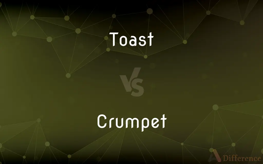 Toast vs. Crumpet — What's the Difference?
