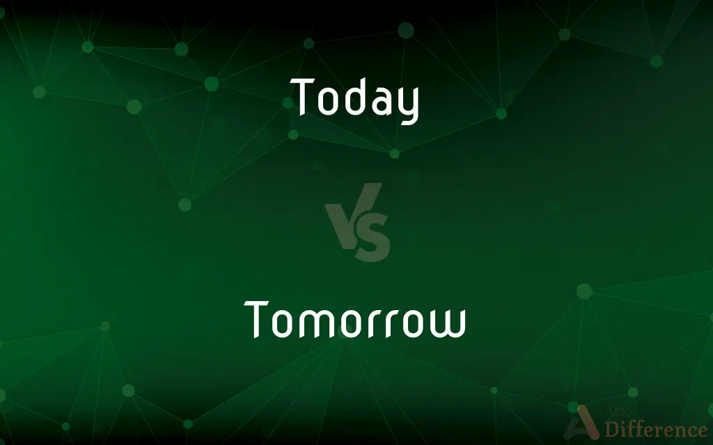 Today vs. Tomorrow — What's the Difference?