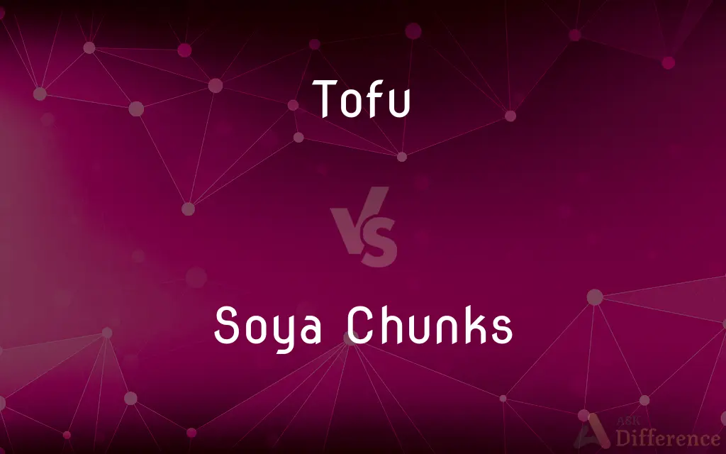 Tofu vs. Soya Chunks — What's the Difference?
