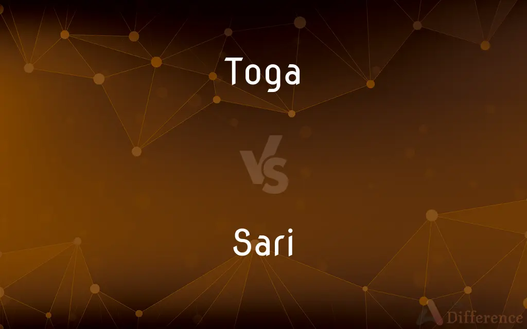 Toga vs. Sari — What's the Difference?