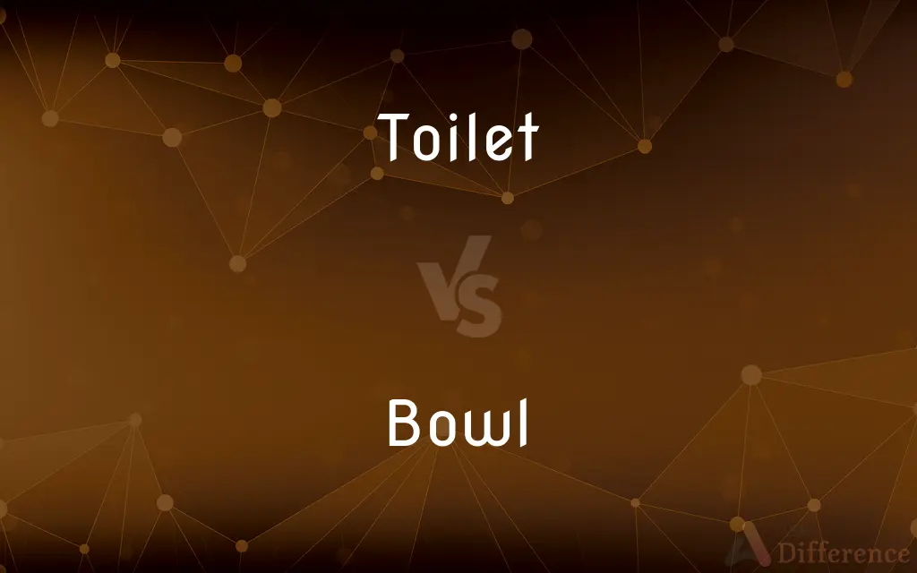 Toilet vs. Bowl — What's the Difference?