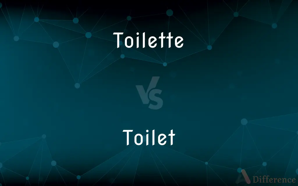 Toilette vs. Toilet — What's the Difference?